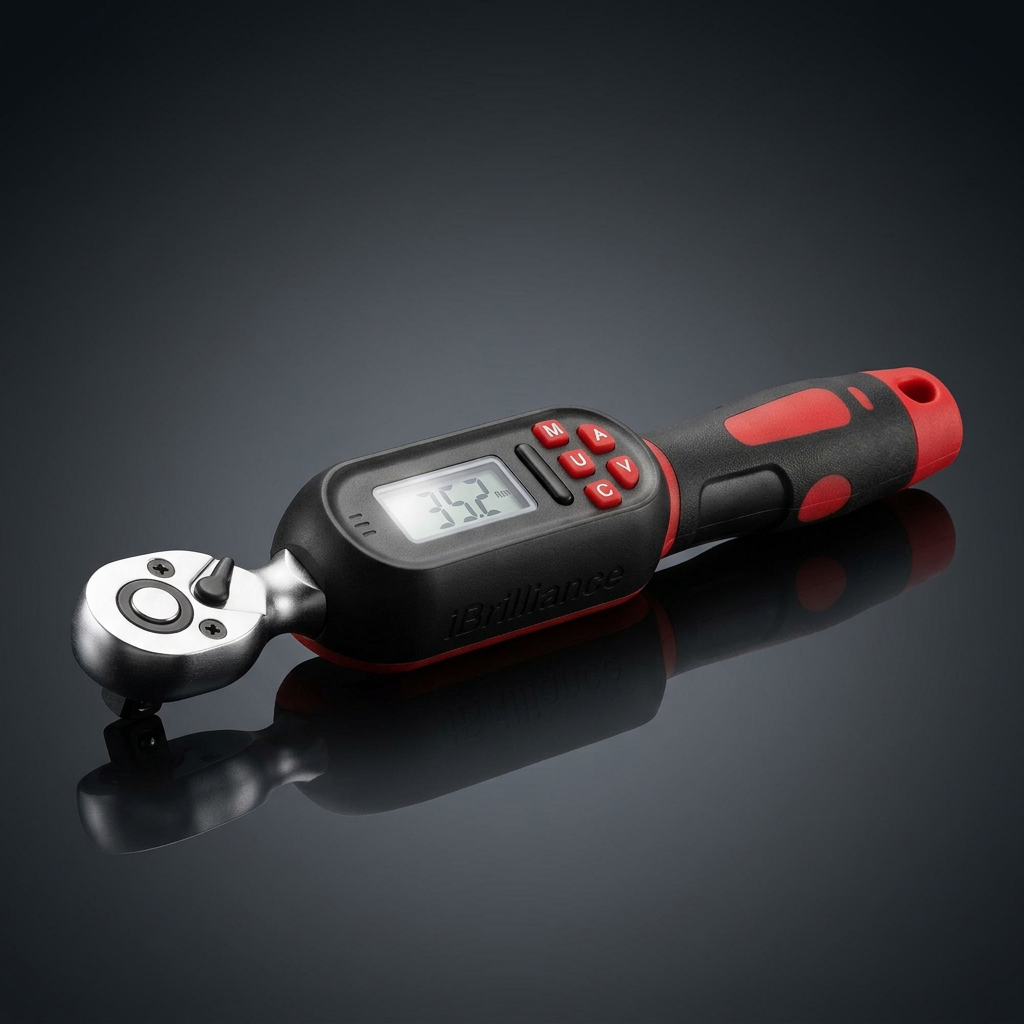 Precision Digital Torque Wrench with LCD Display and Ergonomic Grip