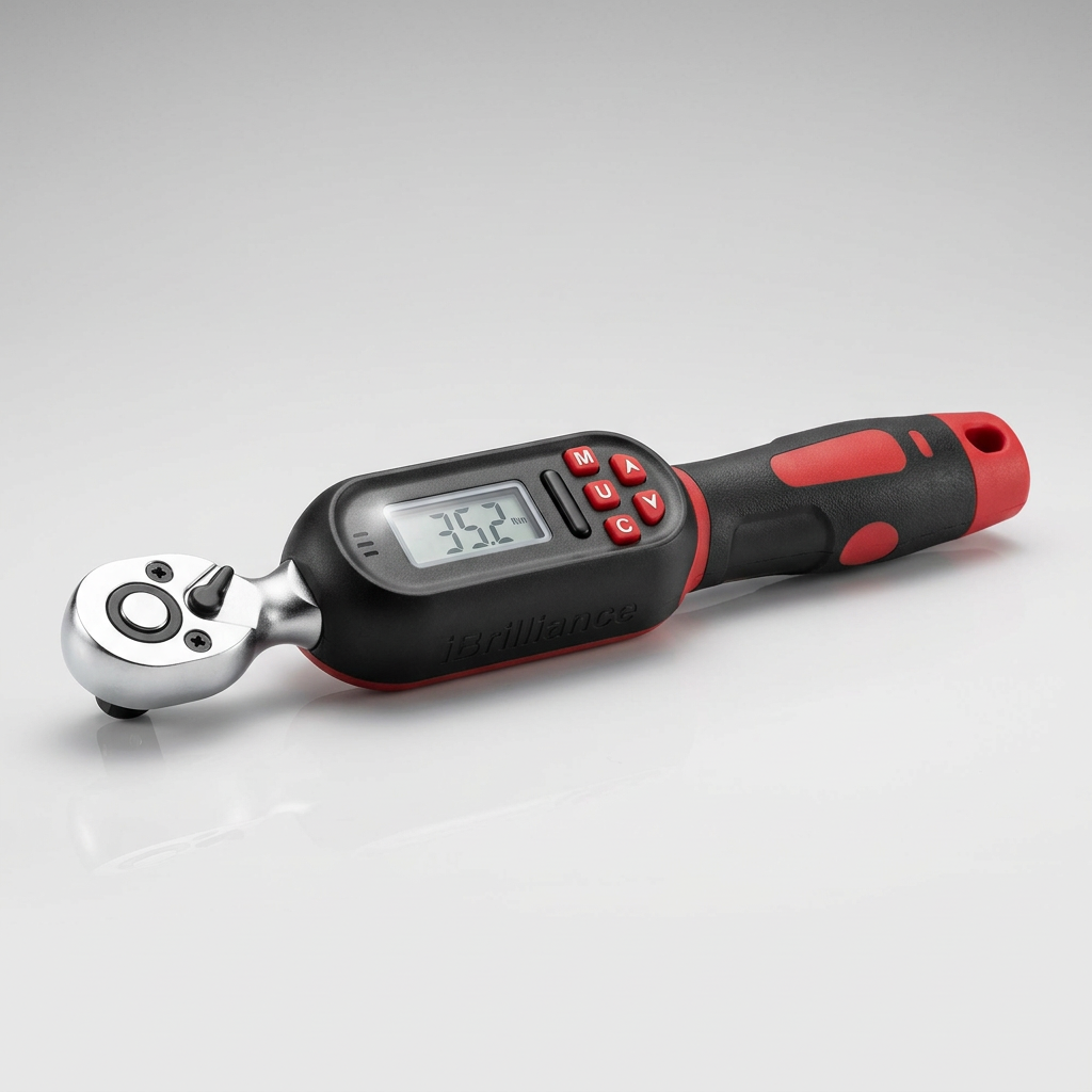 Precision Digital Torque Wrench with LCD Display and Ergonomic Grip